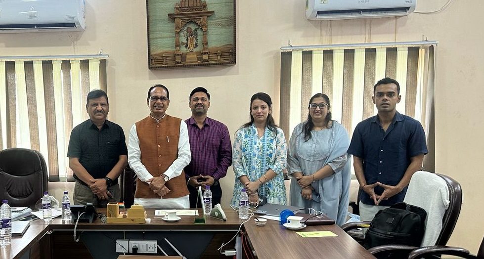 Honorable Agriculture Minister Mr. Shivraj Singh Chouhan ji With Our Directors