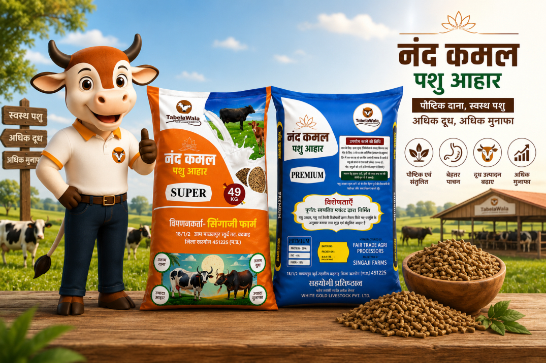 NANDKAMAL CATTLE FEED COMBO ( 49 + 49 ) KG