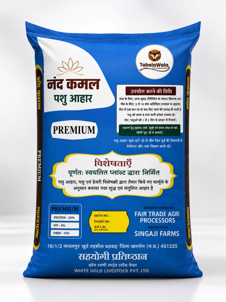 NANDKAMAL CATTLE FEED ( PREMIUM BLUE ) 49 KG